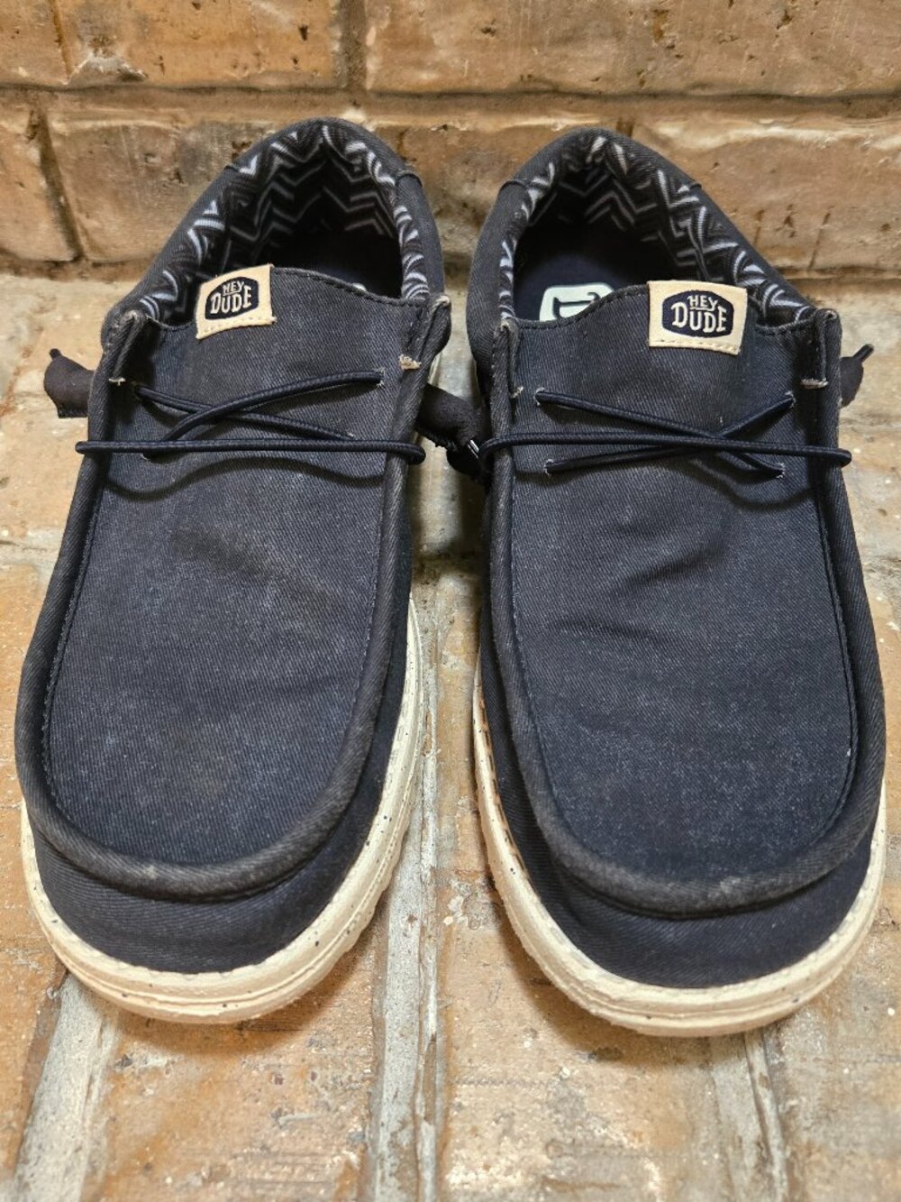 Hey Dude Wally Slip On Navy Mens 7